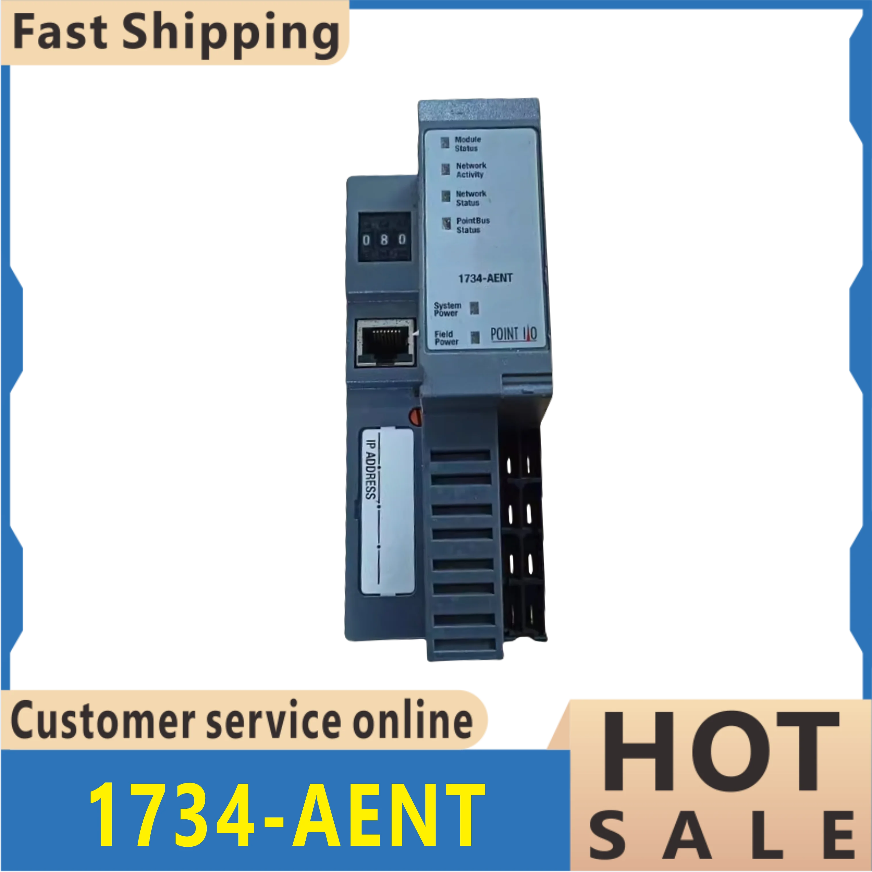 

Original new 1734-AENT 1734-AENTRK 1734-AENTR PLC communication module