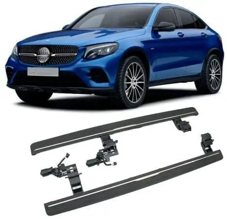 Fits for Mercedes Benz GLC 2016-2021 X253 Deployable Running Board Nerf Bar Step