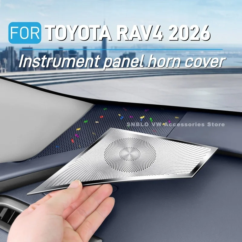 

Для TOYOTA RAV4 2026: Аксессуары, накладка на панель приборов, защита от пыли, декоративная наклейка