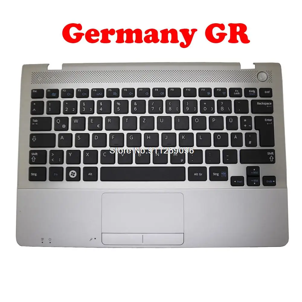 Laptop PalmRest&keyboard For Samsung NP305U1A NP300U1A 305U1A 300U1A Germany GR France FR Belgium BE Korea KR Canada CA Case New