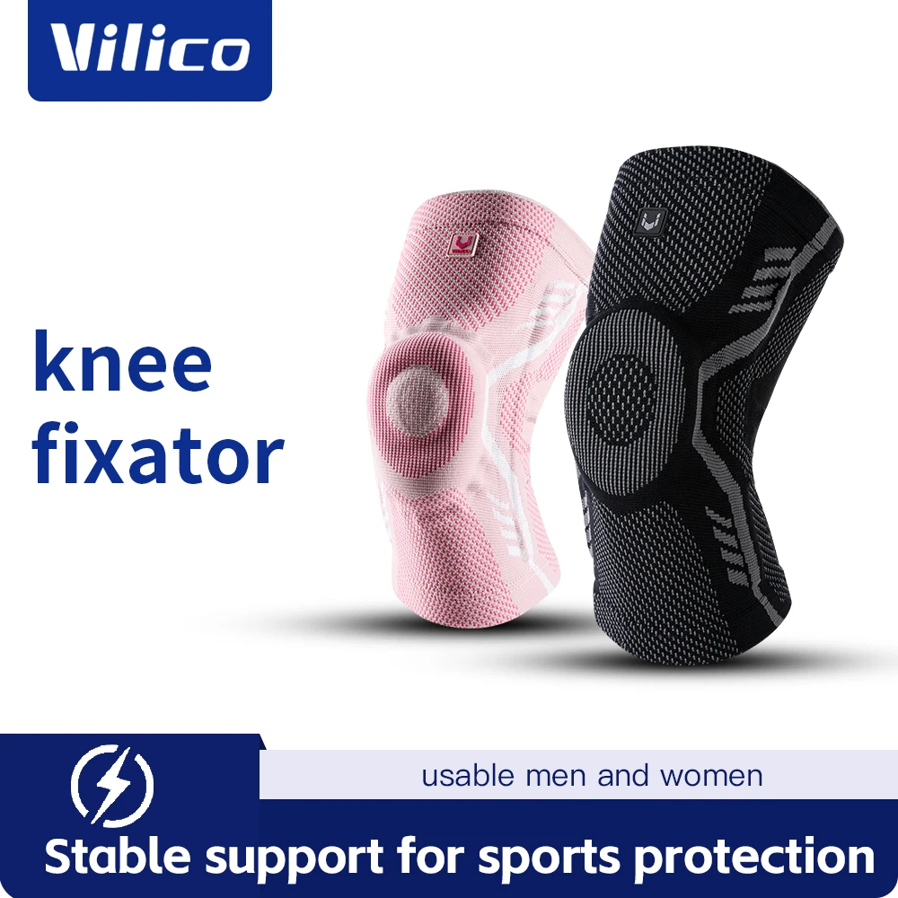 Spring Full Knee Brace Strap Patella Medial Support Strong Meniscus Compression Protection Sport Pads Running Basket
