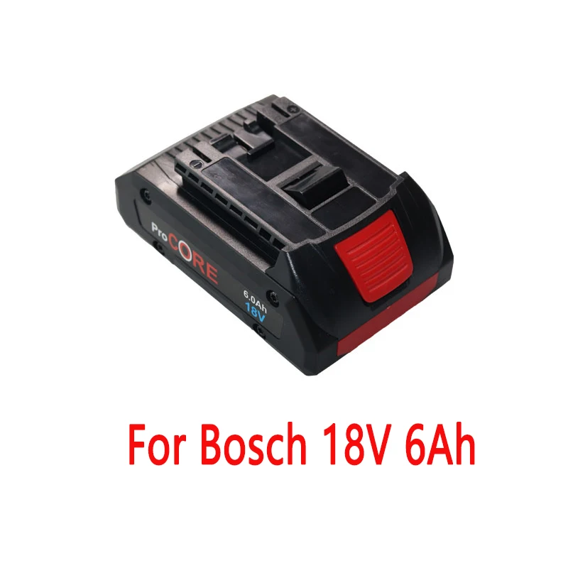 Литий-ионный аккумулятор Procore1600A016GB, 18 в, 6000 мАч, для Bosch, 18-вольтовый, беспроводной, PowerTool, сверло, 21700 встроенных ячеек