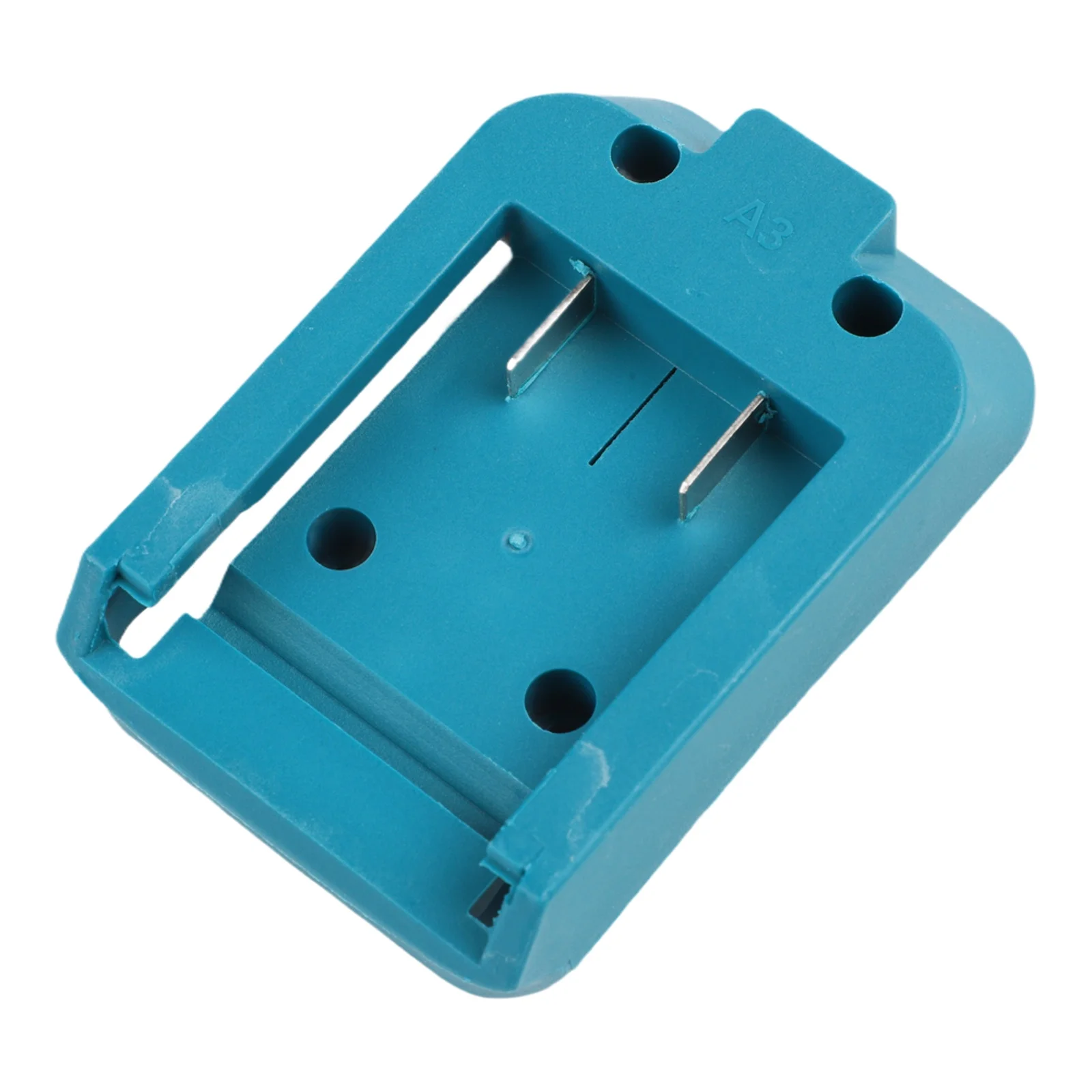 Blue Plastic Battery Adapter Connector Terminal Block Replacement For For Dayi For A3 2106 Li-ion Power Tool Mount DIY Electric