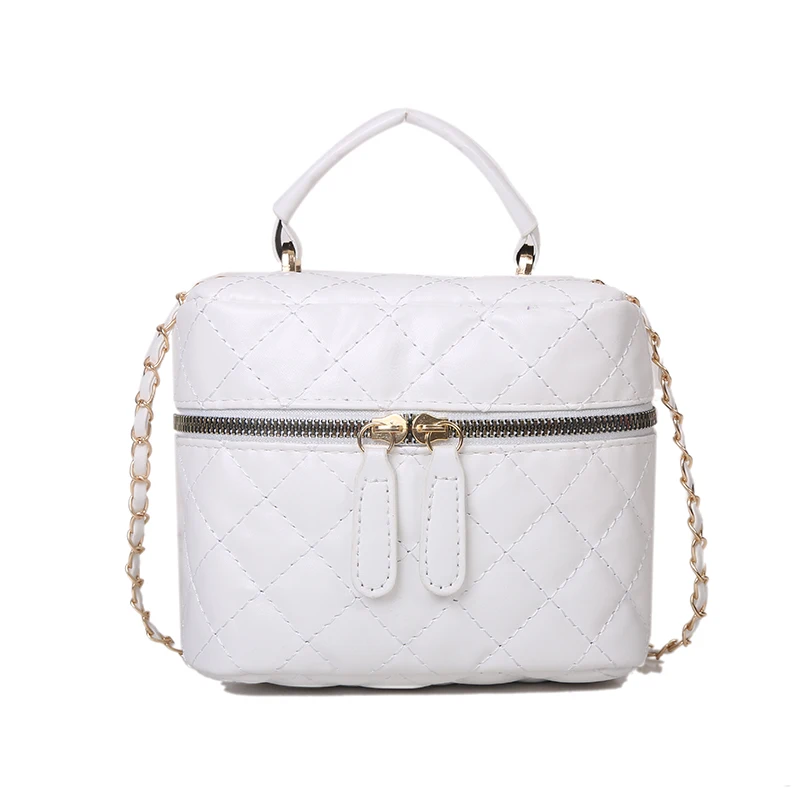 

Trendy Buet Handbag Women's Crossbody Versatile High-End Feel PU Leather Soft Surface Zipper Closure Color