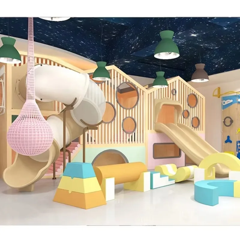 

Indoor Soft Playground and Kids Play Equipment for Children's Activity Room in the Kindergarten