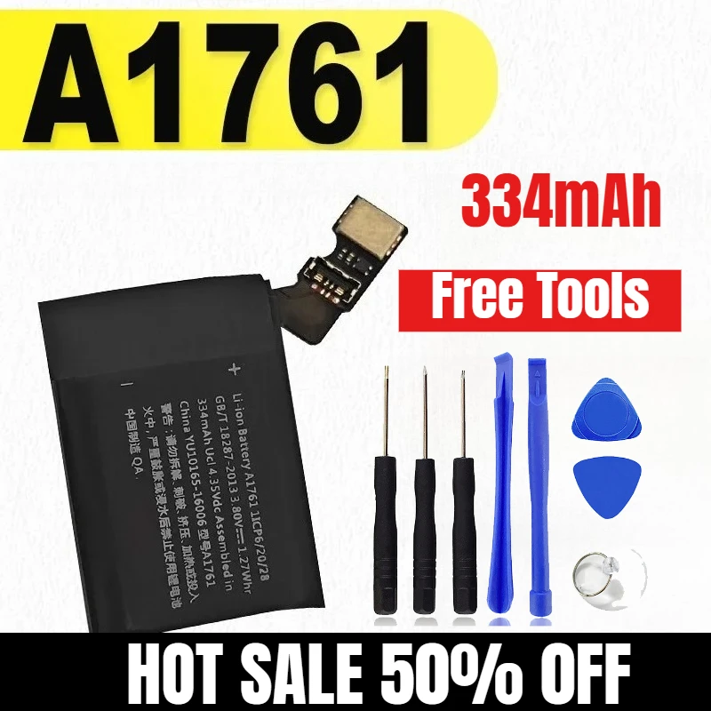 

334mAh New A1761 for Apple Watch Series 2 42mm Battery + Free Tools
