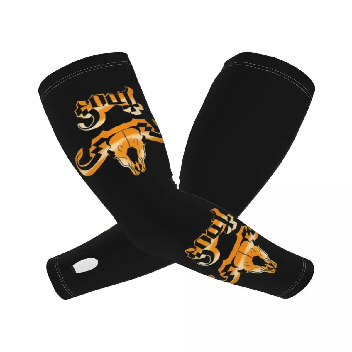 

Rock Band Ghost BC Outdoor Arm Sleeves Sun UV Protection Cover Summer Ice Silk Cycling Tattoo Sleeves