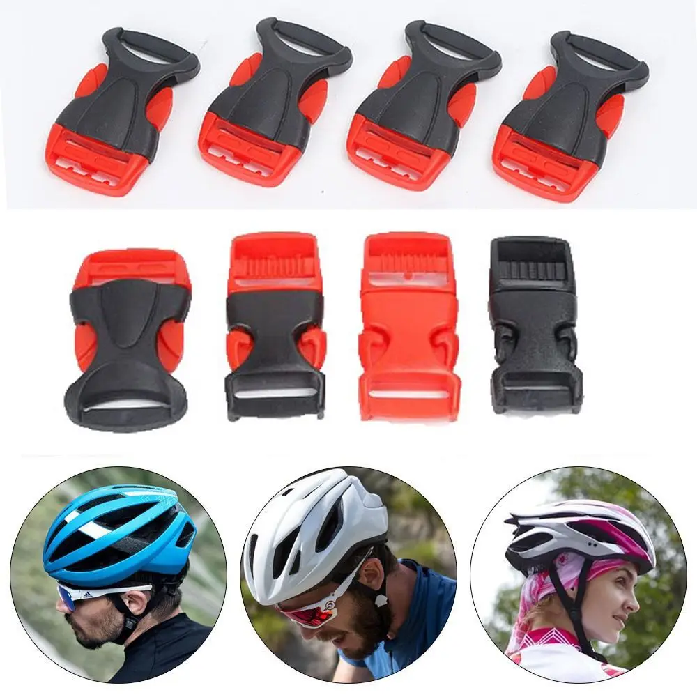 10pcs High Quality 4 Styles Motorcycle Helmet Buckles Plastic Speed Sewing Clip Chin Strap Outdoor Tool