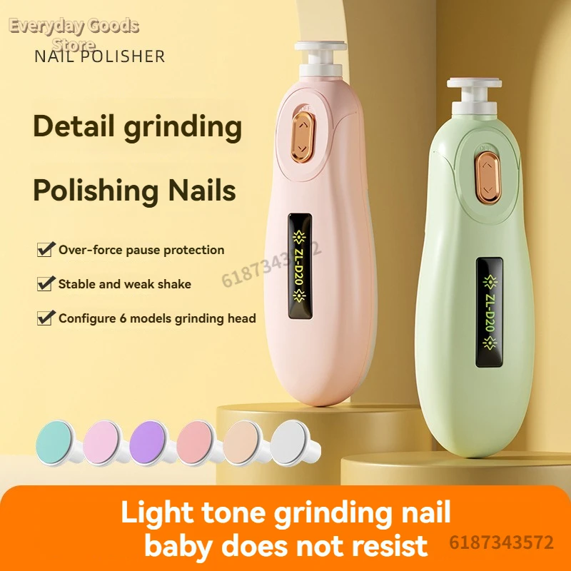 Coupe-ongles manucure entièrement automatique coupe-ongles pour enfants broyeur à ongles broyeur électrique bébé broyeur à ongles de pâques