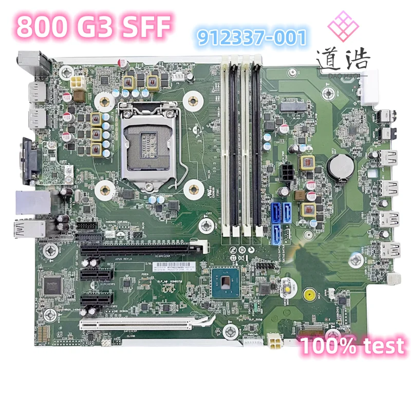 

912337-001 для HP EliteDesk 800 G3 материнская плата формата SFF 901017-001 912337-601 LGA 1151 DDR4 материнская плата 100% протестирована полностью