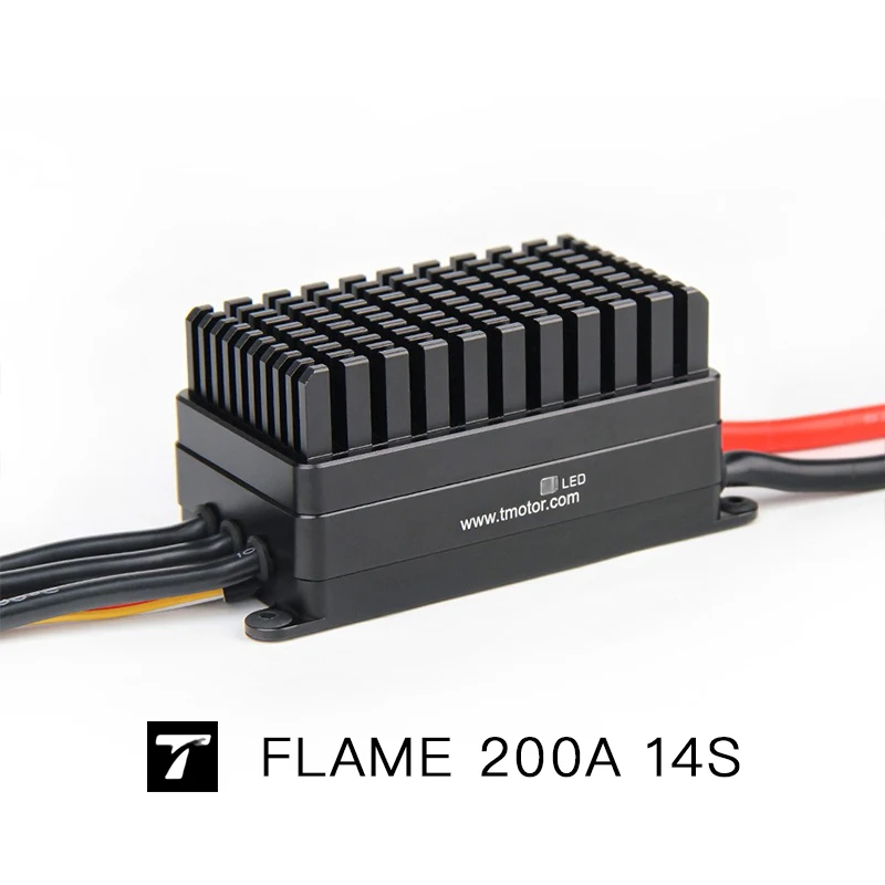 

FLAME 200A 14S T-MOTOR 6-14S HV 621HZ Electronic Speeds Controller For heavy lifting drone high power for U15 II