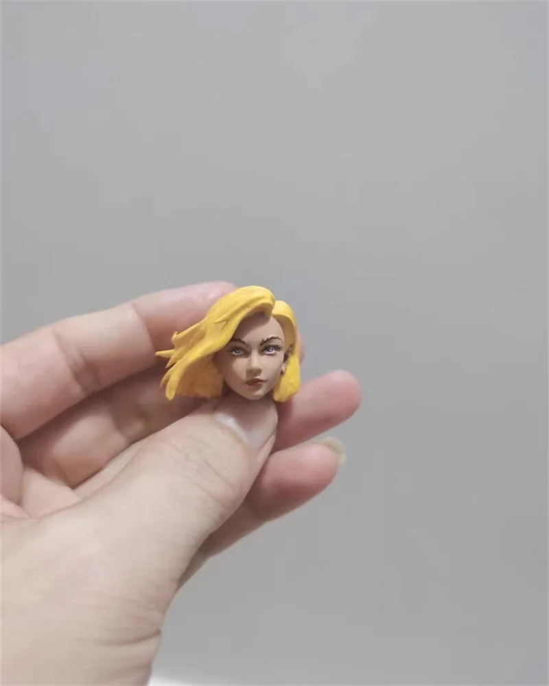 

Little 1/12 Scale Female Soldier Japan Style Head Carving Sculpture Model Toy Fit 6'' Action Figures Body In Stock