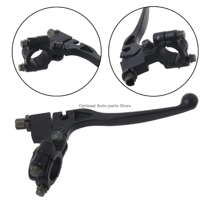 Motorcycle Brake Cable Clutch Lever 7/8'' 22mm Mount for Dirt Bike Scootor