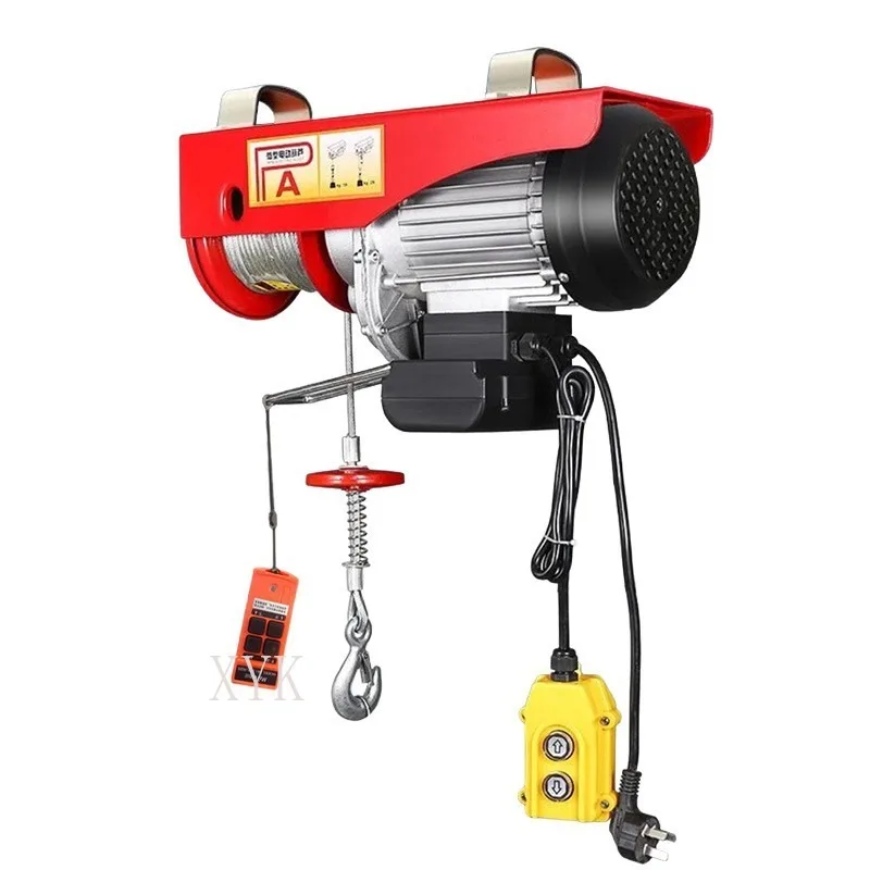 Customizable Mini Electric Hoist Home Wireless Remote Small Hoist Small Lift Wire Rope Winch