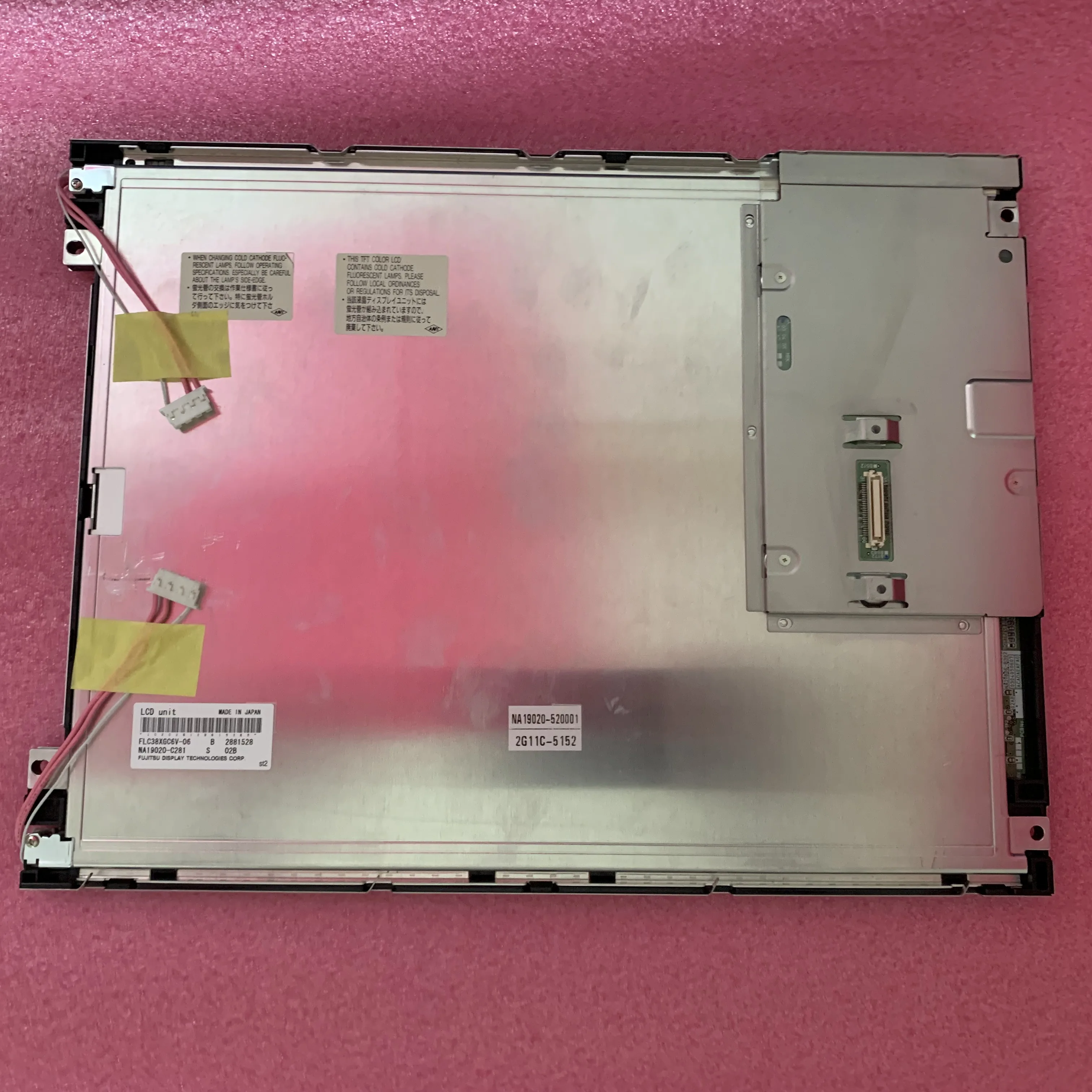 A tela LCD de 15 polegadas FLC38XGC6V-06 FLC38XGC6V-06P é adequada para Fujitsu 1 ano de garantia-