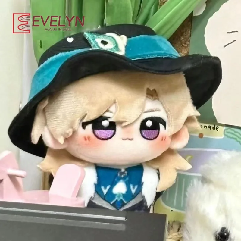 Evelyn  Cosplay Aventurine Dr. Ratio Soft Plush Adorable Pendant Backpack Keychian Keyring Birthday Doll Gifts