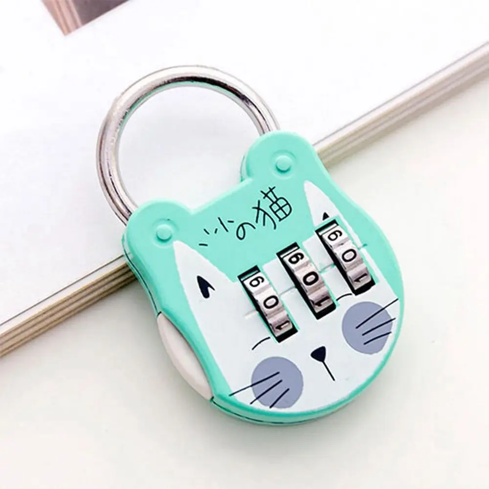 

Number Code Safe Zinc Alloy with Key for Notebook Gym Suitcase Lock Padlock Hardware Luggage Locks