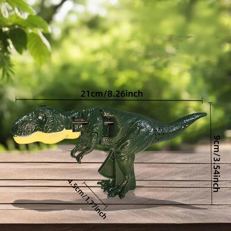 Juguetes de marionetas de mano de dinosaurio, figura pequeña de dinosaurio, juguetes de marionetas de mano de dinosaurio, juguetes de agarre de dinosaurio verde