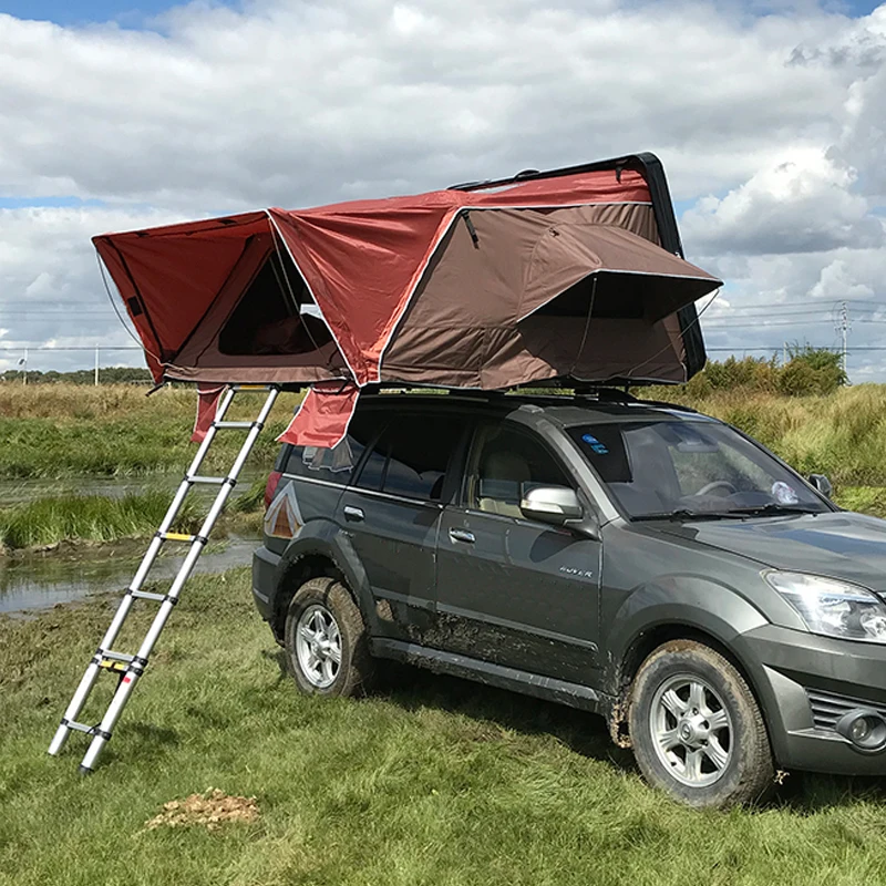 2 3 4 Person 4x4 SUV Truck Car Hardtop Hard Shell Roof Top Tent Rooftop Tent for Camping