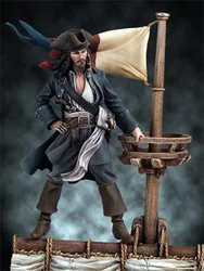 1/32 54mm  ancient man  warrior with  base   Resin figure Model kits Miniature gk Unassembly Unpainted