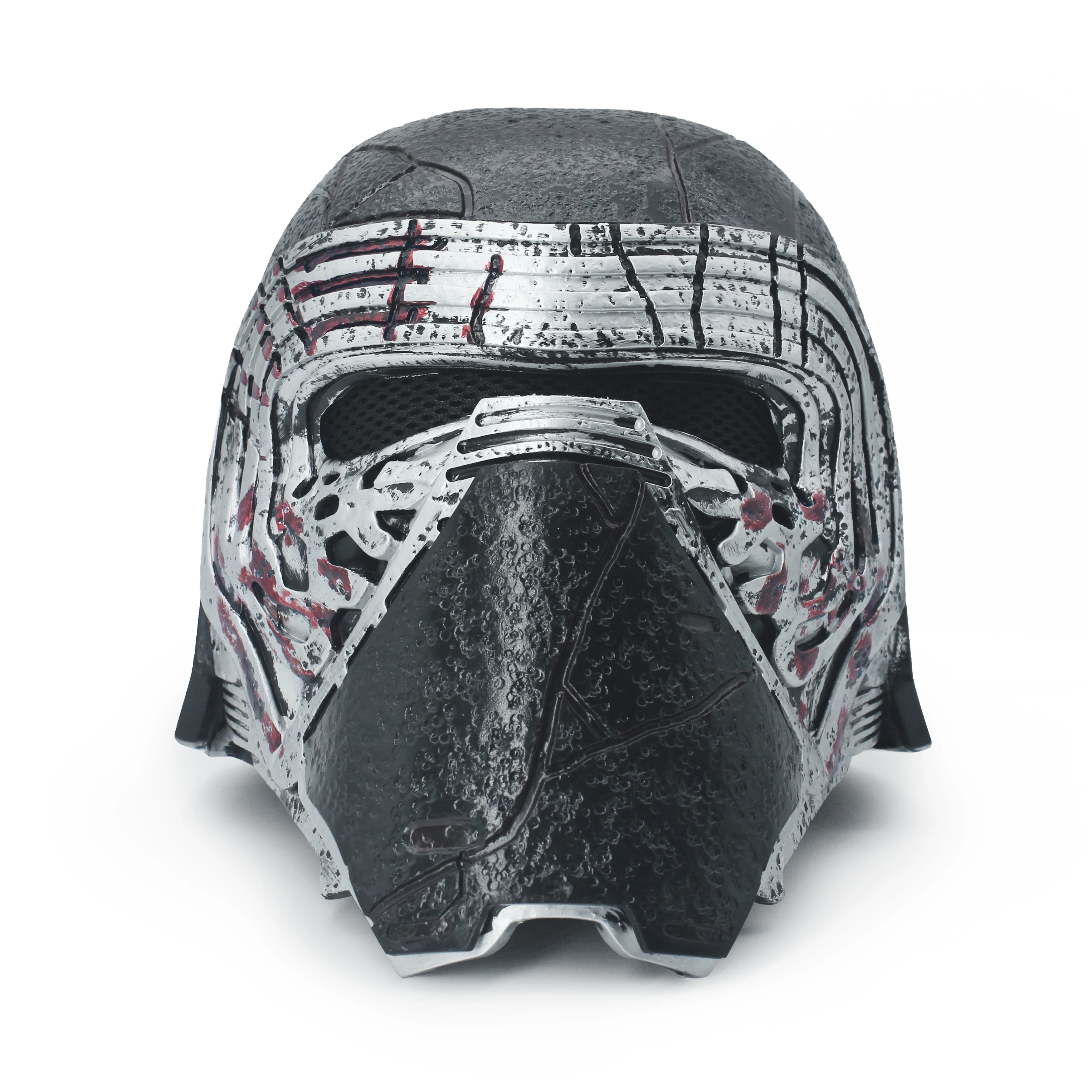 Máscara de Casco de Darth Vader Kylo Ren para Cosplay, Material de Resina PVC, Réplica de Alta Definición, Máscara Facial Completa, para Halloween, Carnaval, Cosplay, Fiestas, Exhibiciones, Colección, Accesorios para Adultos Coleccionistas