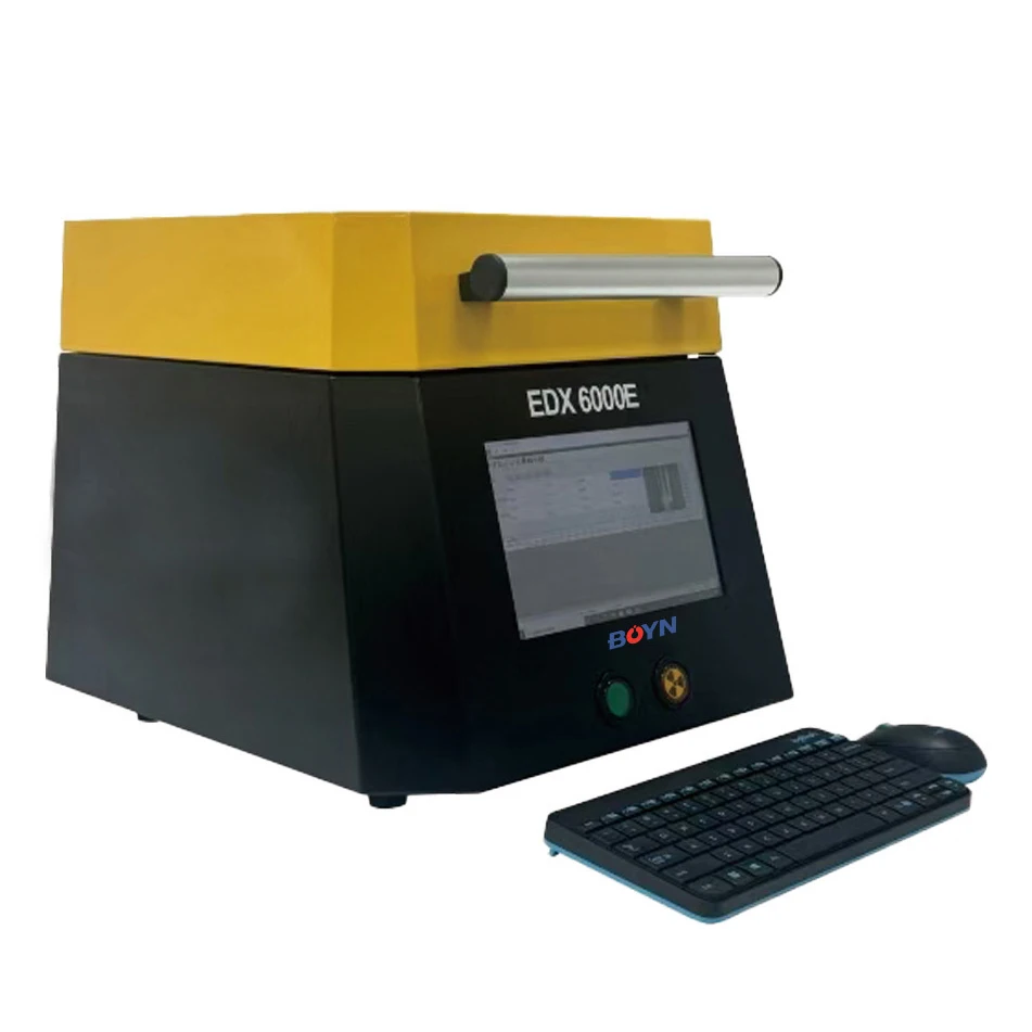 EDX6000E Compact XRF spectrometer Precious Metal X-ray Fluorescence Analyzer