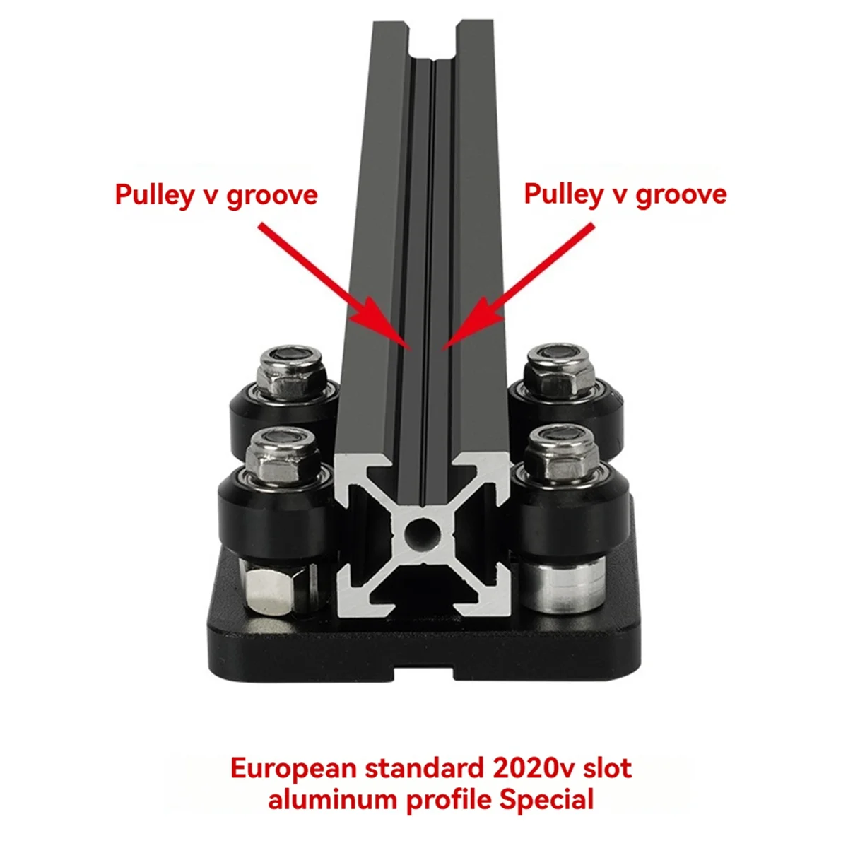 L70A V-Slot Gantry Plate Aluminum 2020 Aluminum Profiles, Special Slide Plate for 3D Printer Parts