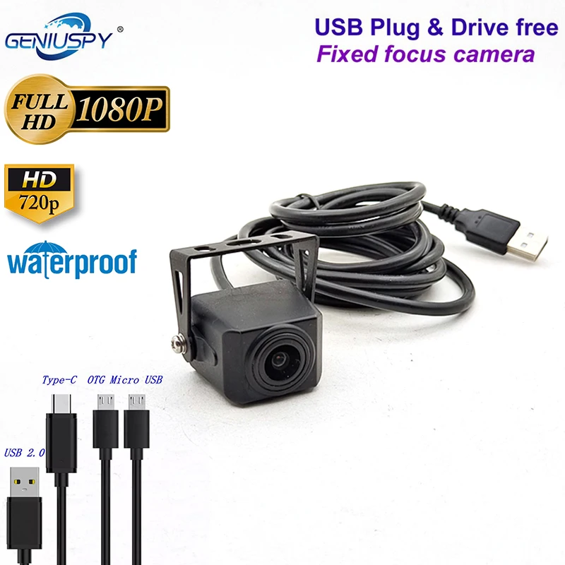 Mini Dust-proof Waterproof ip66 Anti-seismic Wide-angle Rear View Hd Uvc 720p 1080p Bus Truck Reversing Usb Camera OTG