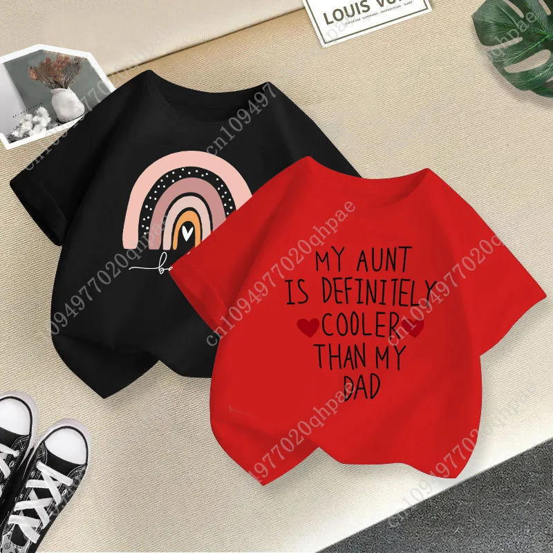 الموسم الجديد للفتيات جولة الرقبة قصيرة الأكمام الطفل إلكتروني نمط مطبوعة أعلى الفتيات رسالة الصيف الملابس الاتجاه ملابس الاطفال