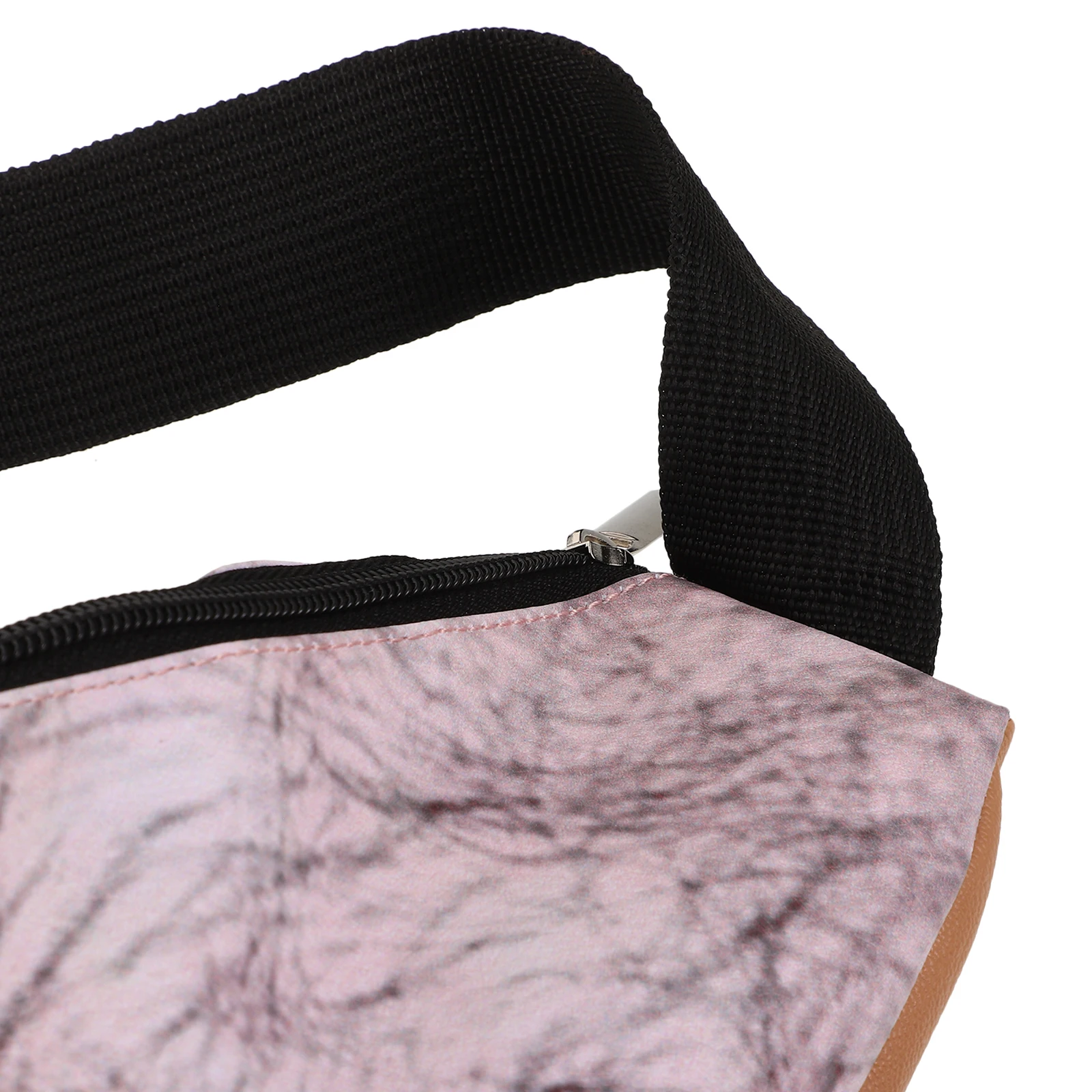 

AntiTheft WaistBag FatBellyPattern DurableCanvas PULeather HiddenPouch WomenMen TravelBelt Purse Raincoat Storage