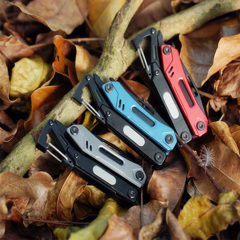 Outdoor Multifunctional Pliers Stainless Steel EDC Camping Folding Pliers Survival Multi-purpose Tool Pliers