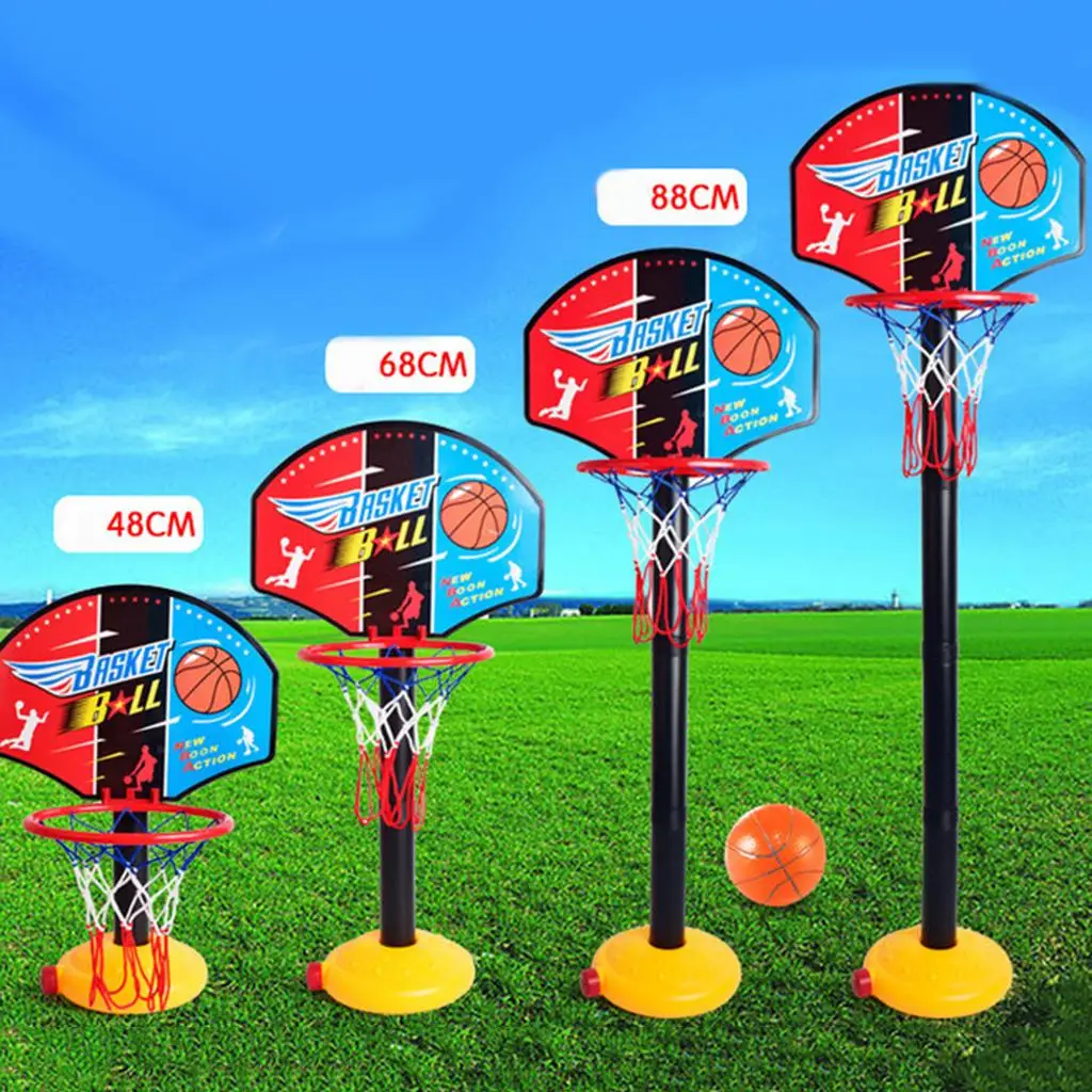 Indoor Outdoor Football Basketball Net Goal Post Kids Childrens Sport Game