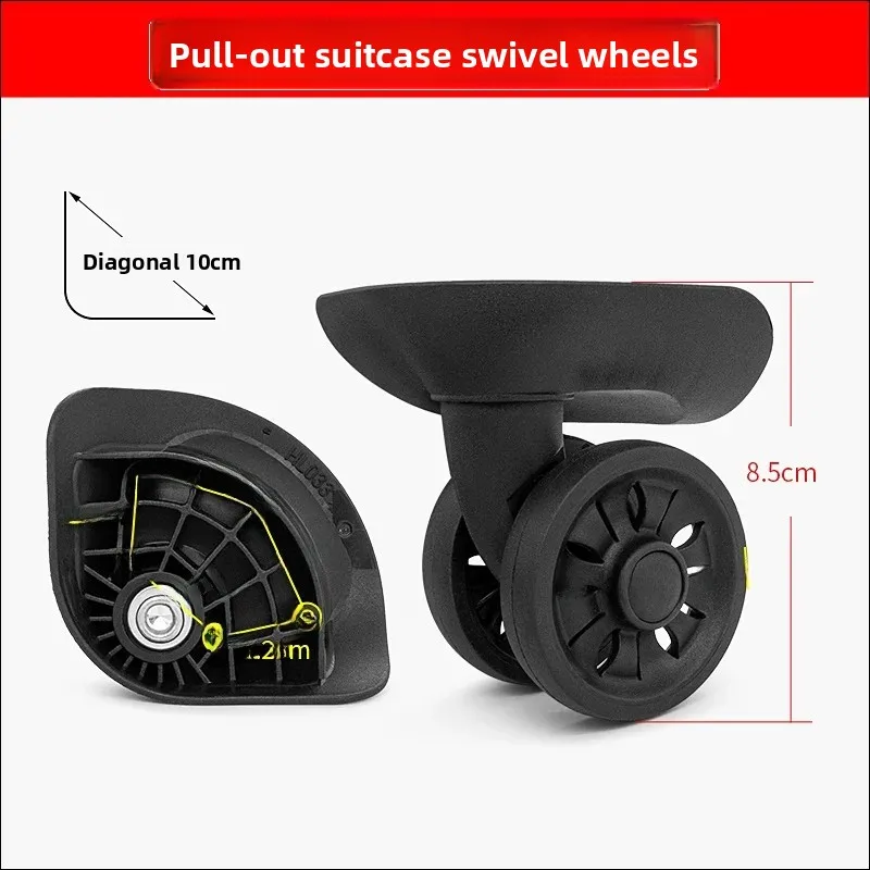Benzhou F26 Universal Wheel Luggage Cartomobile KD JLD070 Wheel HL033 Wheel 330 for Travel And Business Use