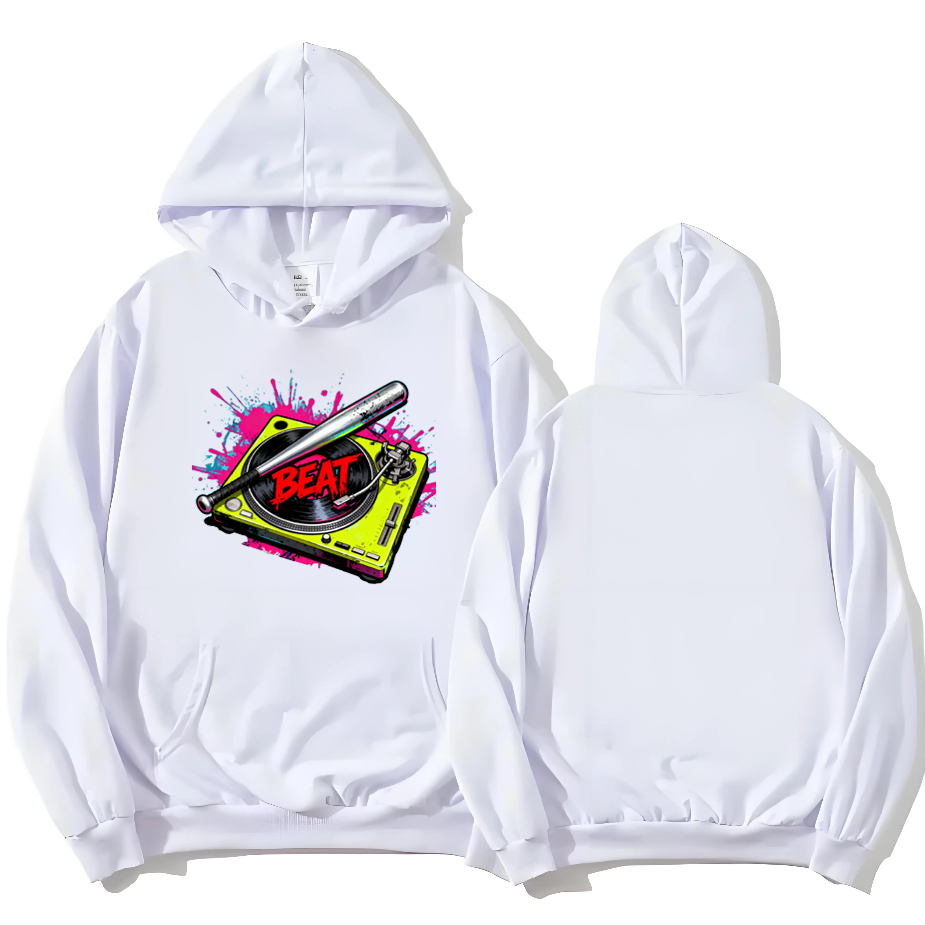 سويت شيرت بغطاء للرأس عالي التحمل 330G - أحدث صيحات الموضة لعام 2025، سويت شيرت بطباعة جرافيتي للشارع للرجال والنساء