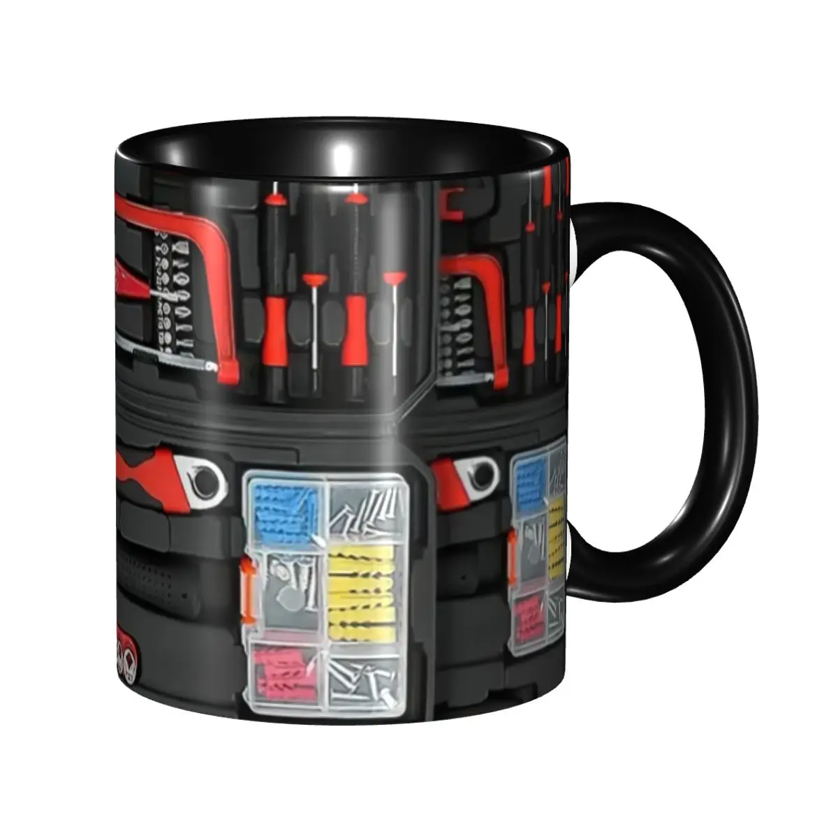 

DIY Mechanics Large Toolbox Ceramic Mug Personalized Mechanic Coffee Cup Creative Gift