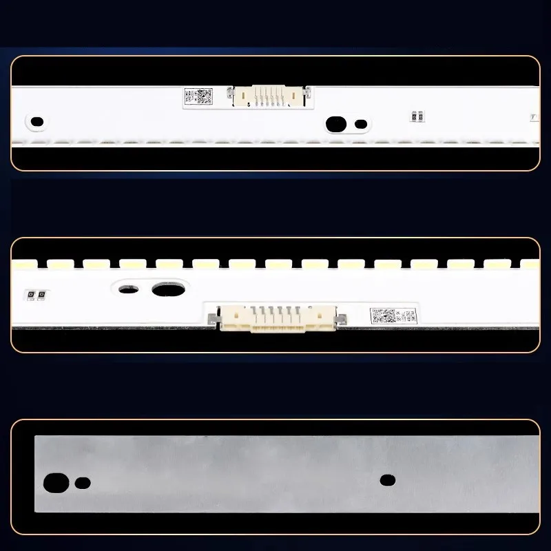 Para Samsung UE49KU6500 UN49MU7100 UE49KU6510 V6ER_ 490SMB_ LED58_ R2 100% nueva tira de LED para iluminación trasera 533MM 58LED 3V