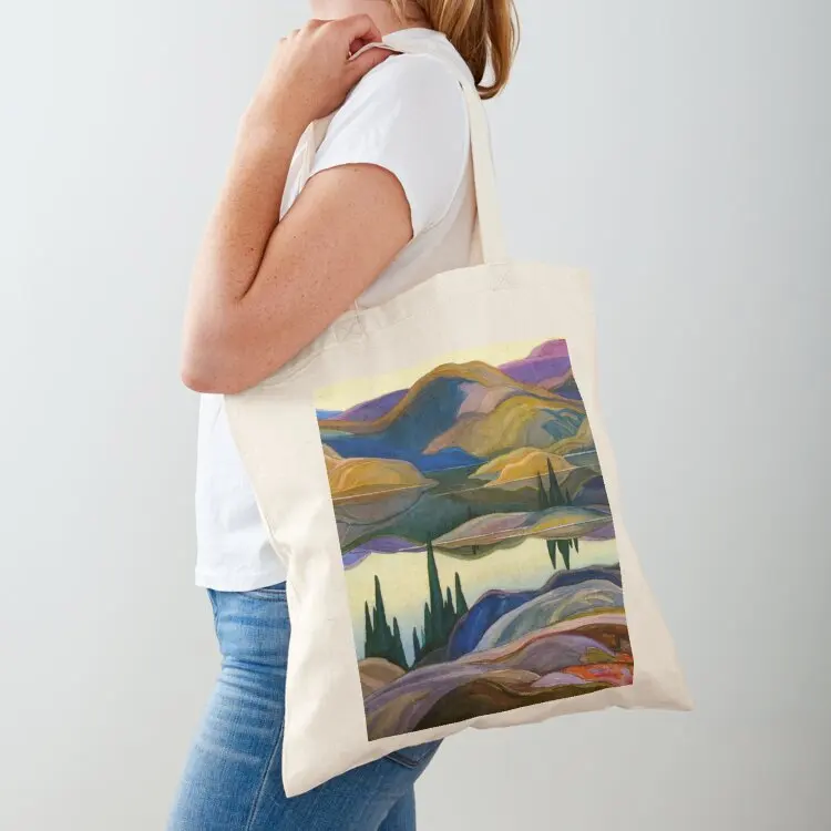 Franklin Carmichael - Mirror Lake Tote Bag tote bag screen personalized tote bag bags aesthetic