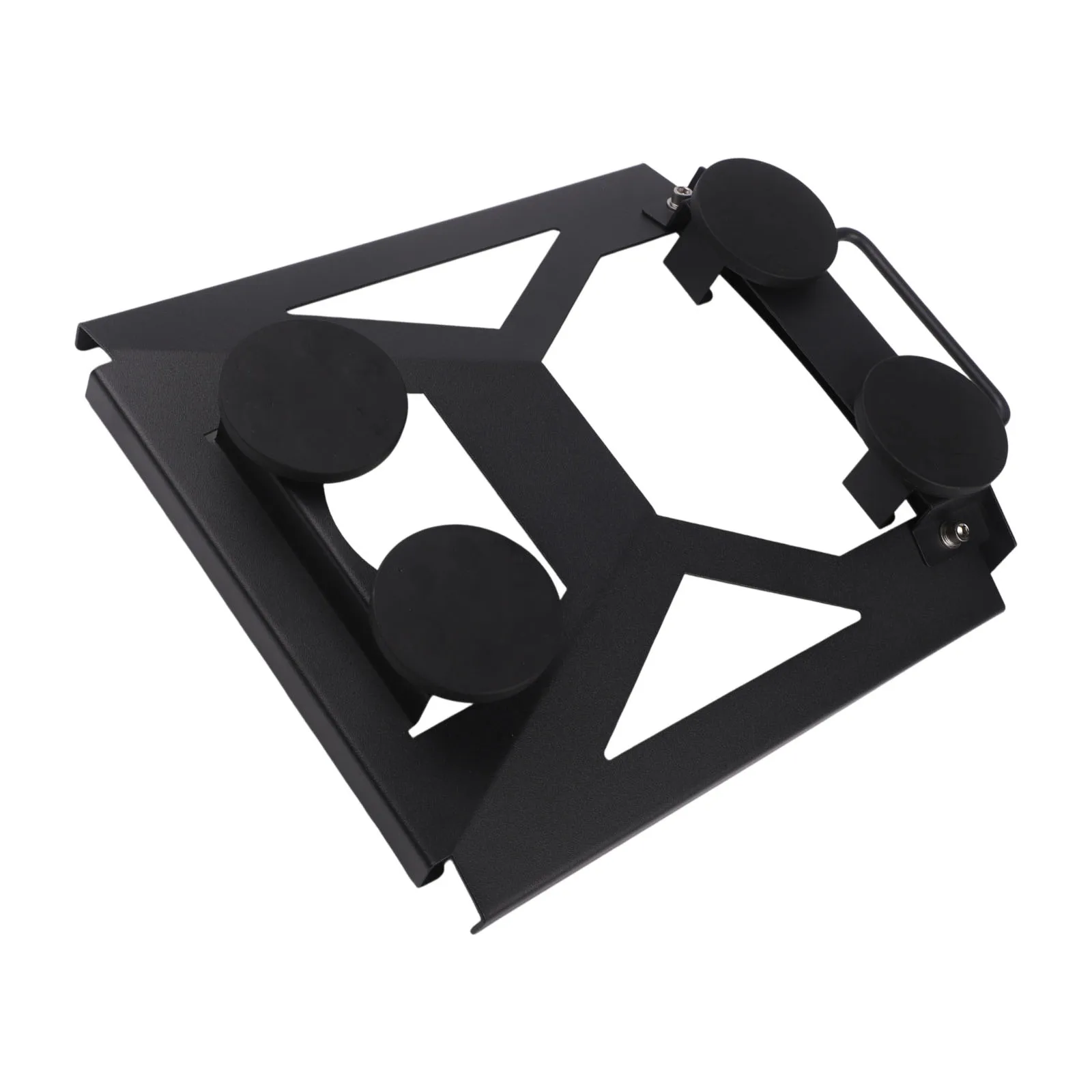 

Black Magnetic Car Roof Mount Suitable For Off-road Vehicles Practical Installation Kit Rubber Grip Protection