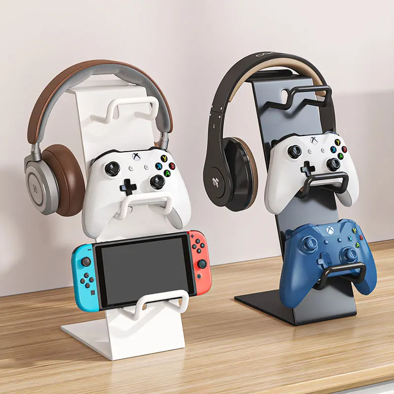 Gamepad bracket desktop storage hanger xbox ps5 switch game console earphone rack creative universal simple and fashionable