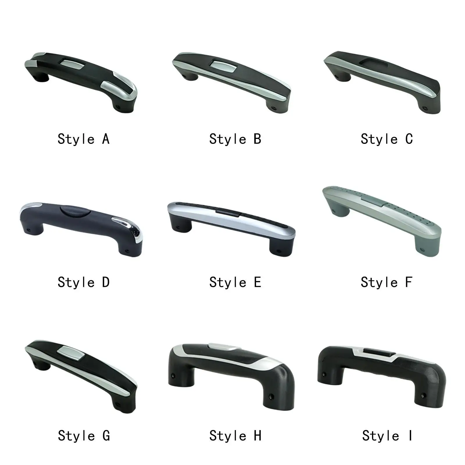 伸縮ハンドル用荷物ハンドル人間工学に基づいたグリップキャリングケースハンドル