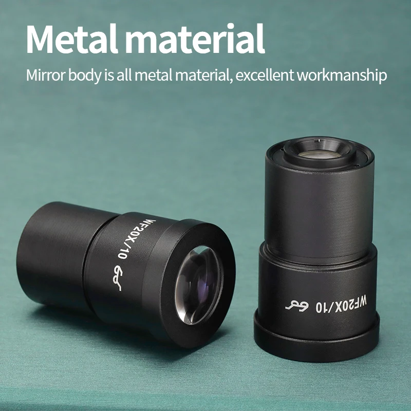 Imagem -03 - Ocular Ocular Alta Angular para Trinocular Binocular Microscópio Estéreo Interface de Instalação Wf5x Wf10x Wf15x Wf20x 30 mm
