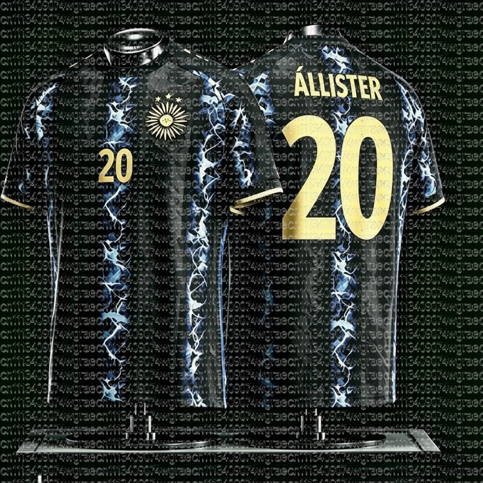 2026 Special Argentina Fan Messi #10 Soccer Jersey New Men’s Women Tee Children Parent Child Quick Dry Short Sleeves Kids Tshirt