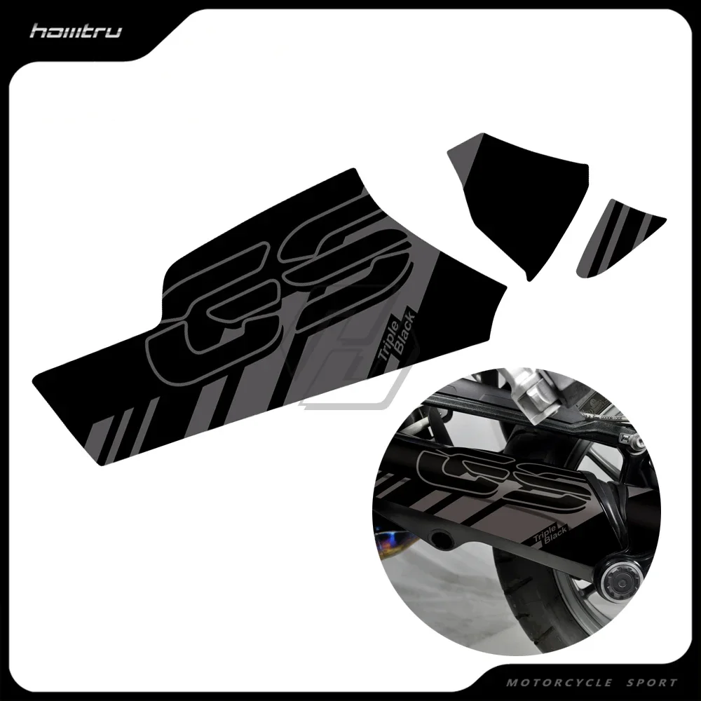 

Motorcycle Swingarm Sticker Case for BMW Motorrad R1200GS R1250GS Adventure Triple Black 2013-2021