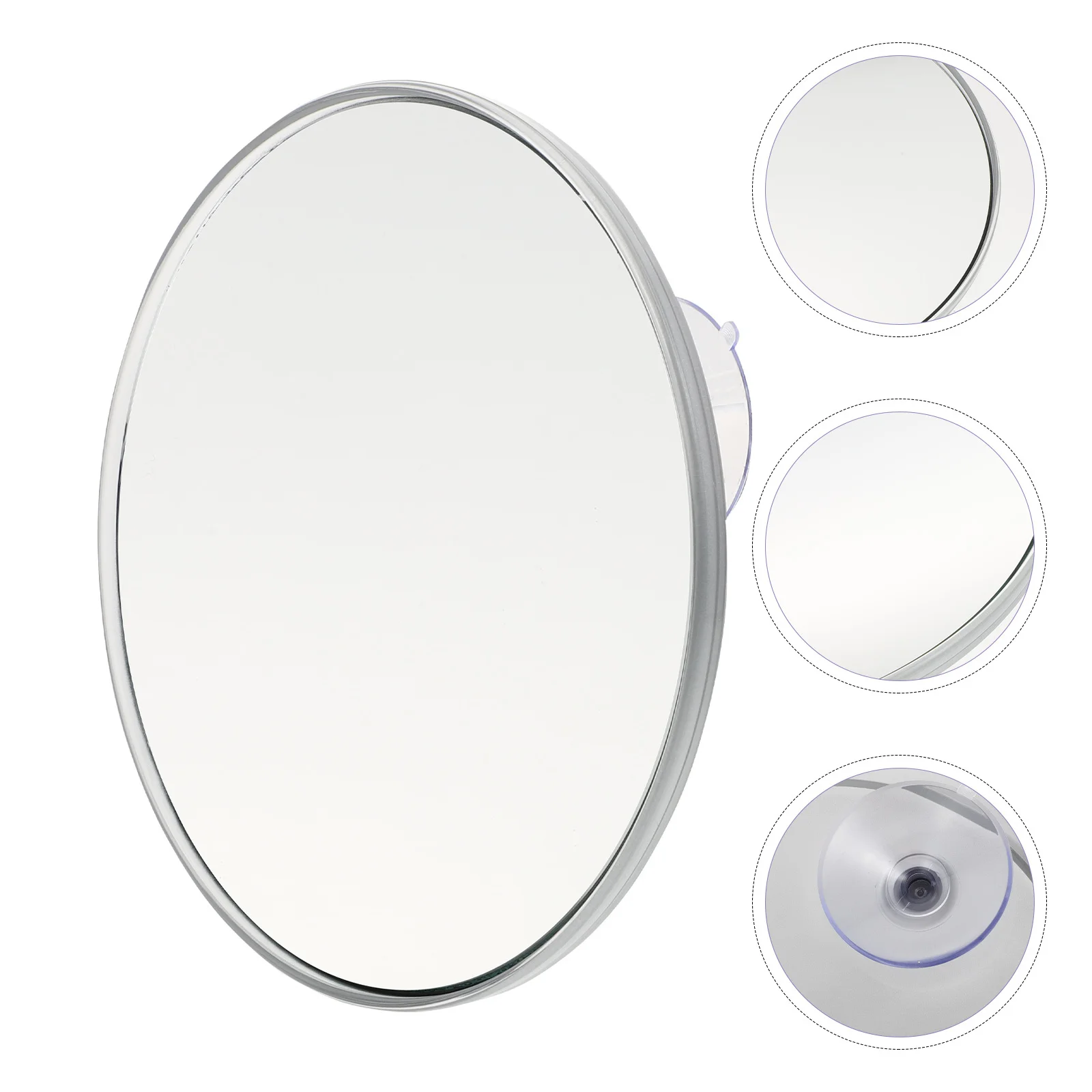 1Pcs Suction Cup Makeup Mirror 20x Magnifying Portable Mirror for Precise Makeup Eyebrow Shaving