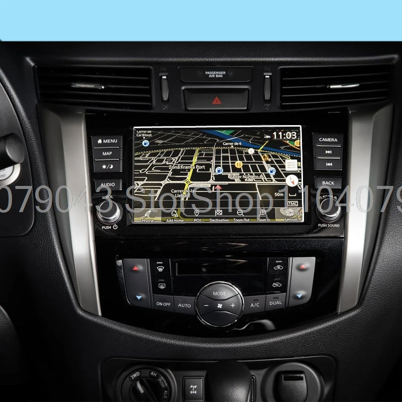 

Tempered glass screen protector For Nissan Navara 2021 Car radio GPS Navigation Interior fllm anti-scratch accessories