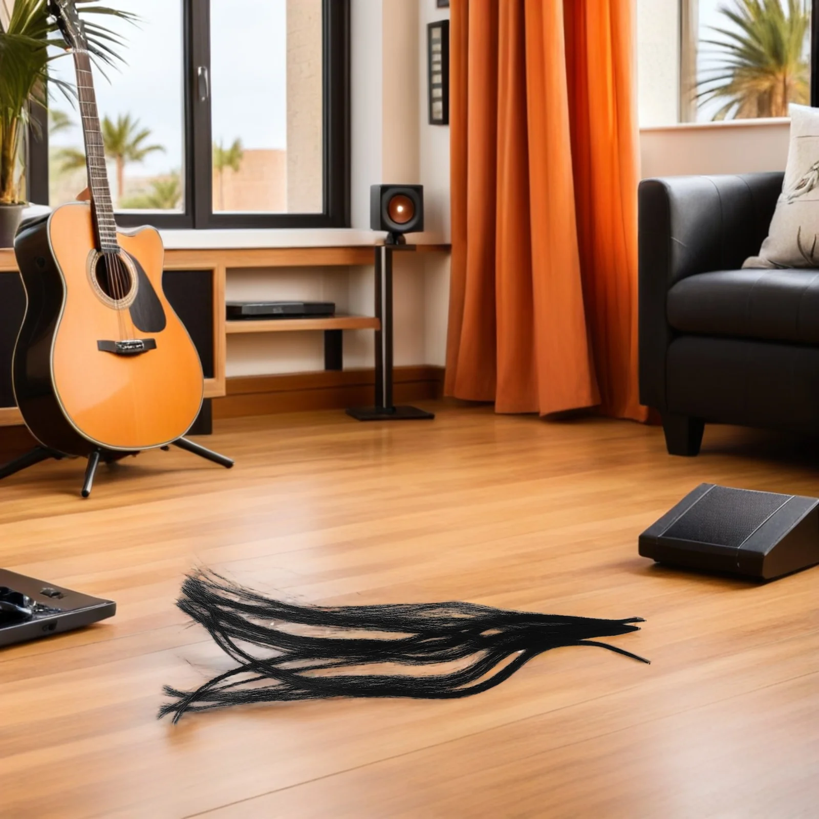 

Professional Violin Bow Hair 50g Unique Color Durable Horsehair Ideal for Musicians and String Instrument Supplies