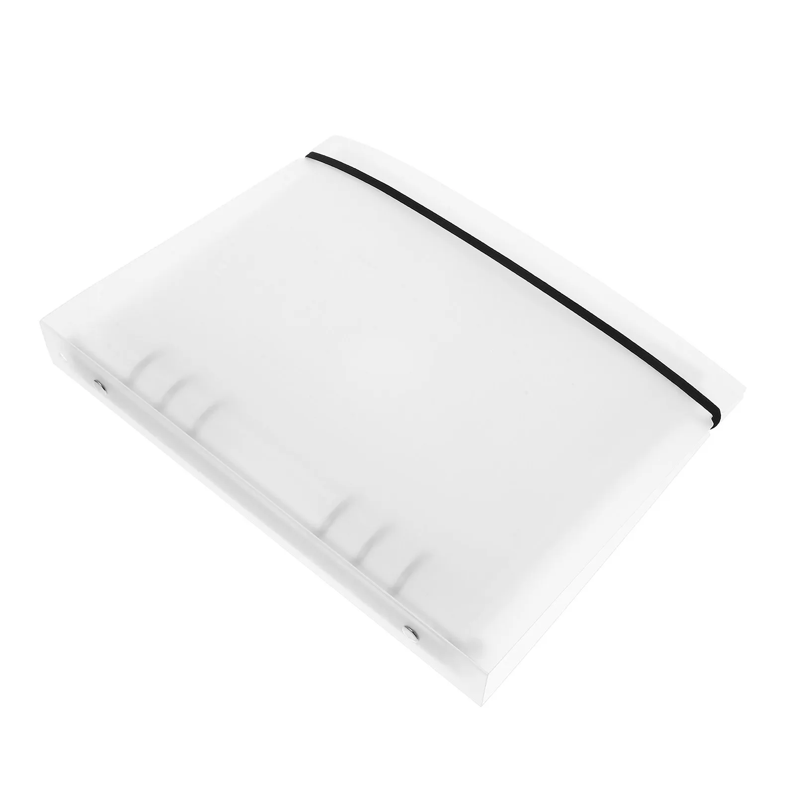 1Set A5 Photocard Binder Transparent Ring Album for Kpop Greeting Post Cards Photo Storage Waterproof PP Material Minimalist
