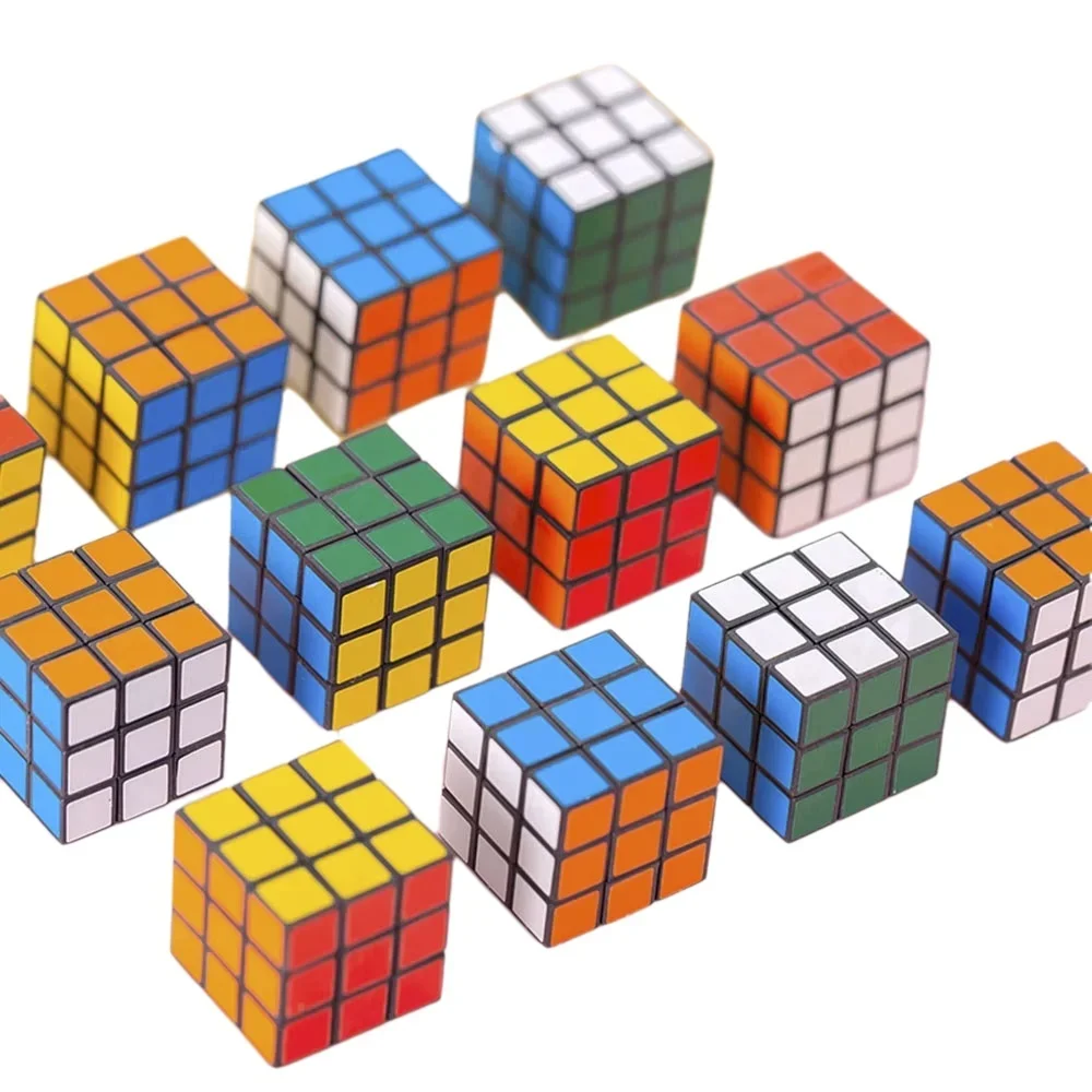 3 سنتيمتر المكعب السحري الصغير الأطفال ألعاب تعليمية رياض الأطفال جائزة الاطفال حفلة عيد ميلاد الحسنات جودي حقيبة بيناتا المكعب السحري اللعب #1