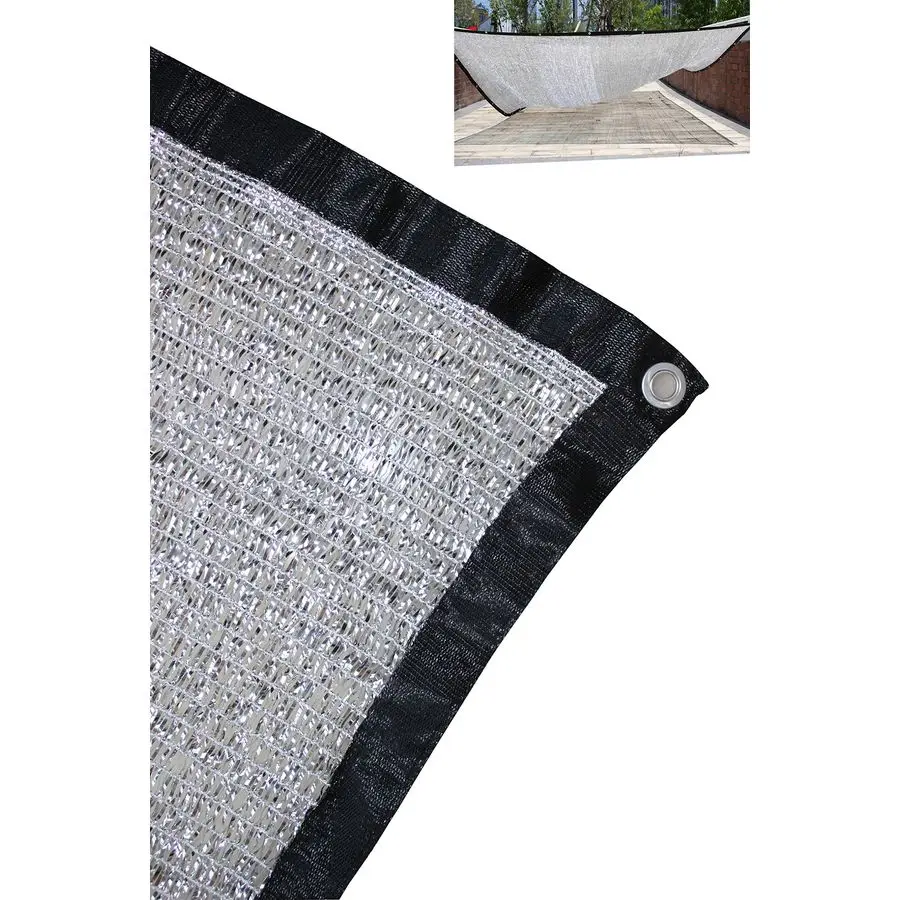 

70 10 ft x 20 ft Aluminum Shade Cloth Panels with Grommets