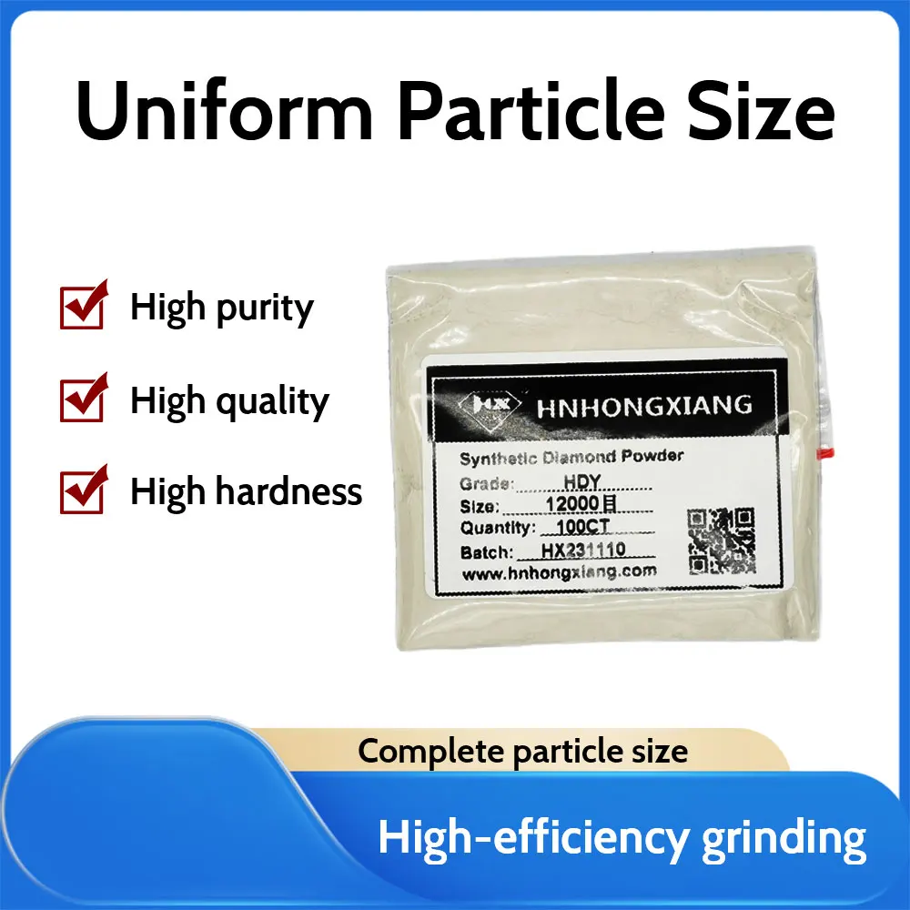 Polvere diamantata per realizzare liquami per lucidare campioni 20 grammi Polvere diamantata lucidata sintetica industriale